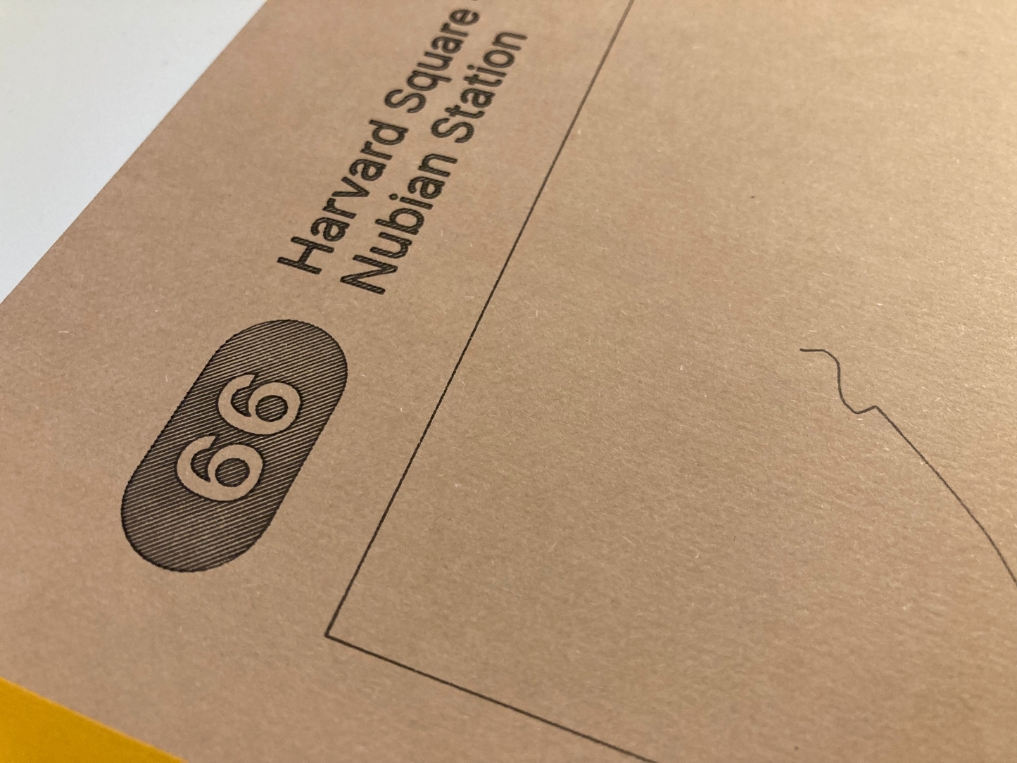 Bus route notebook