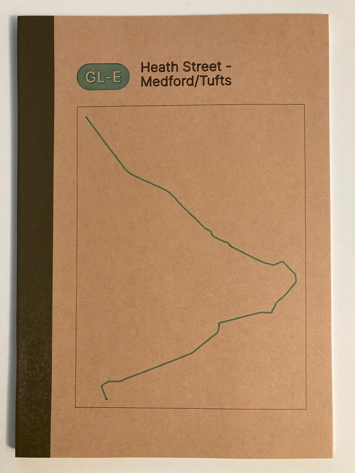 Subway route notebook